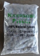 Charcoal Lava Pebbles - 20-30mm