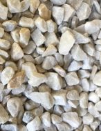 Crushed White Marble 20mm - 1 Tonne bag