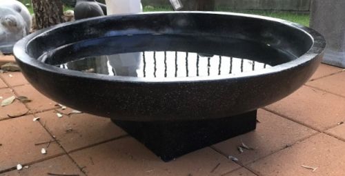 Bird Bath - 33cm high, 100cm dia bowl