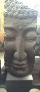Buddha Face - mounted on stand