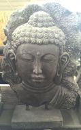 Buddha Face - mounted on stand