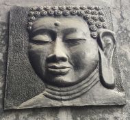 Wall Plaque - Buddha face