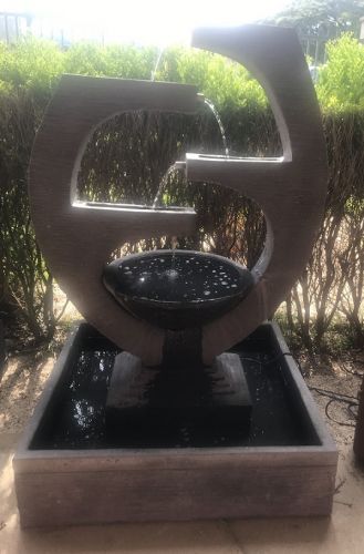 Five fall water feature