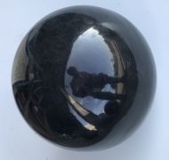 Ball - Glazed - Shiny Black