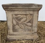 Square with Leaves - Antique Tuscan