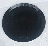 Saucer - Round - Black